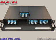96fo High Density MPO Fiber Optic Patch Panel 1U 19'' Rack Mount Fiber Optic Termination Box